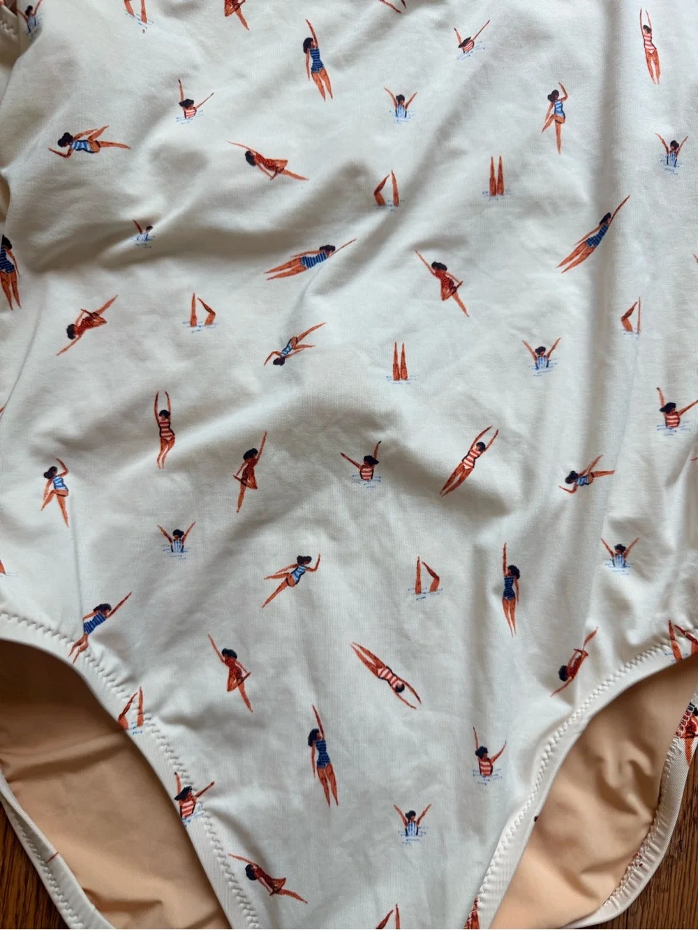 J.Crew Playa Printed One-Piece Swimsuit Size 10 New without tag. Has liner